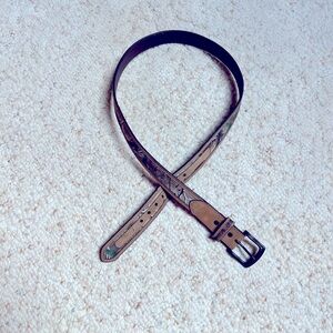 Redhead Leather Edge Camo Belt Men’s Size 40